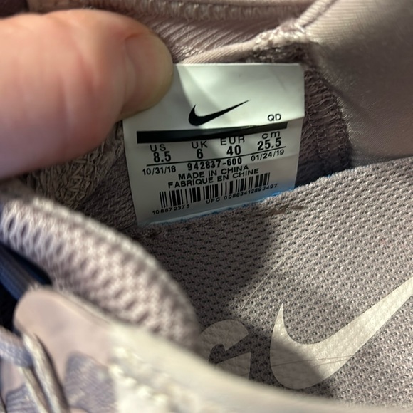 Women’s 2018 Nike Free RN Running Shoe in Elemental Rose/Gunsmoke Size 8.5 - Picture 9 of 10